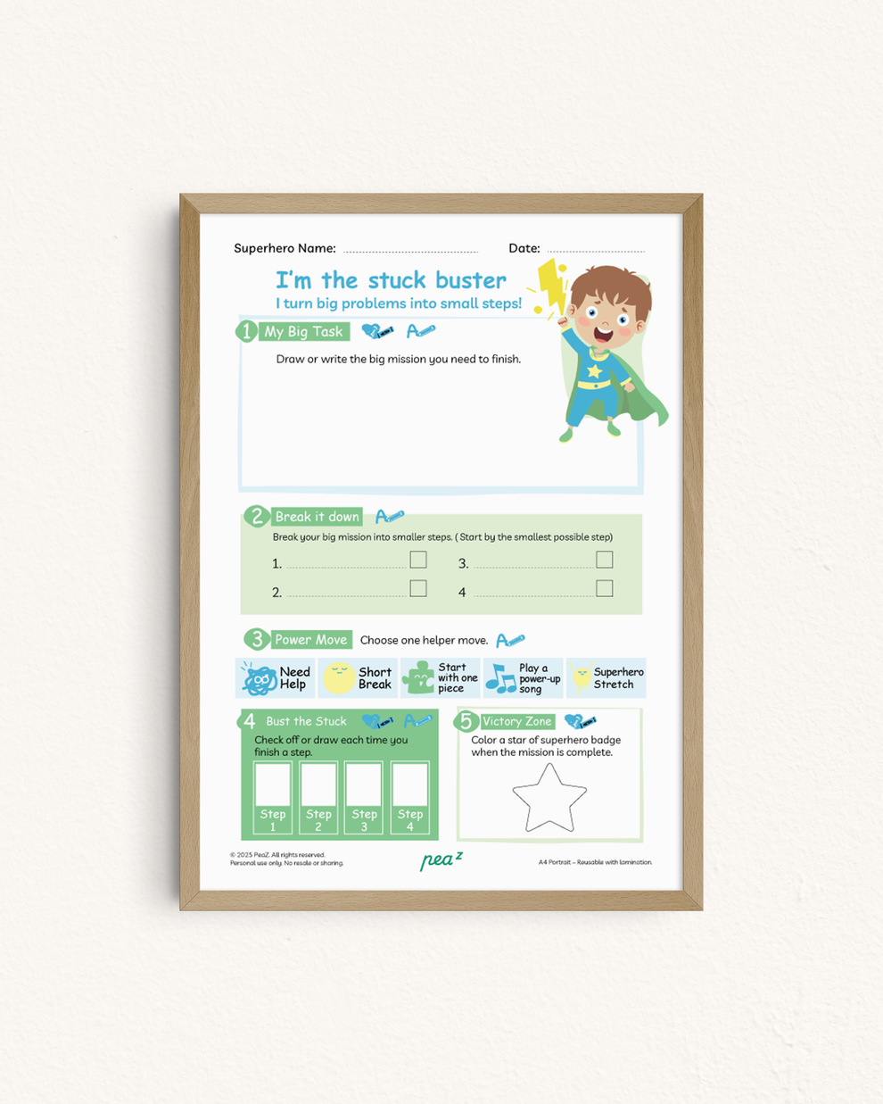 Breakdown Busters I’m the Stuck Buster | Kids Task Breakdown & Executive Function Suppor ...